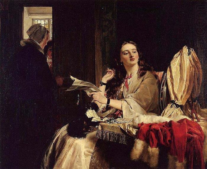 St. Valentine's Day, John callcott horsley,R.A.